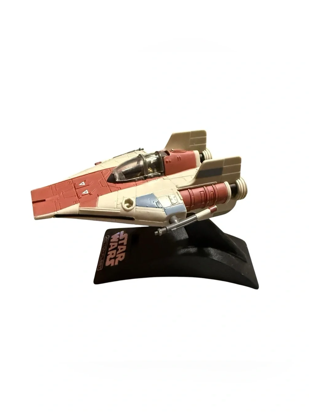 A-Wing Red Starfighter Star Wars Action Fleet Micro Machines Galoob 1995 C-3PO